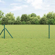 Euro ograda Zelena 0,4 x 25 m Željezo prekriveno PVC-om