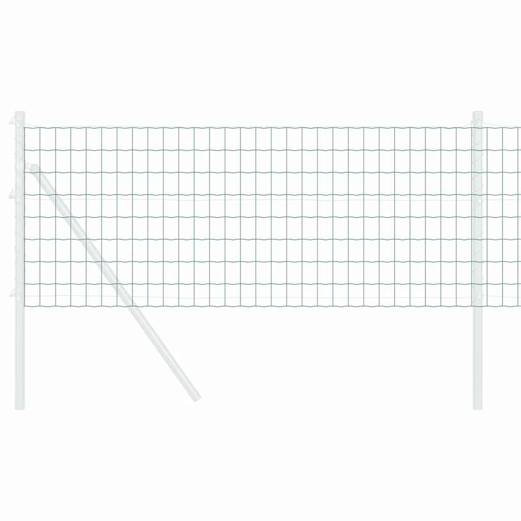 Euro ograda Zelena 0,4 x 25 m Željezo prekriveno PVC-om