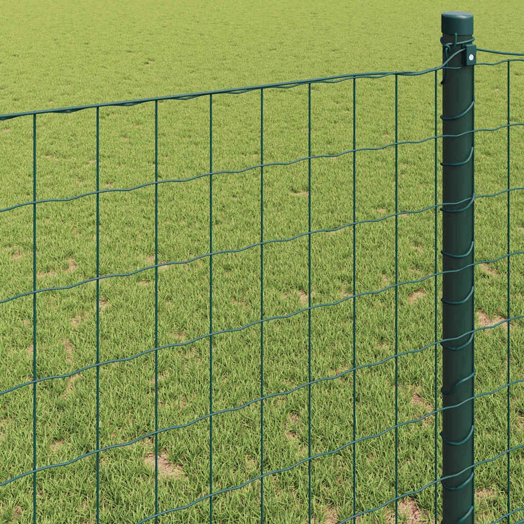 Euro ograda Zelena 0,6 x 25 m Željezo prekriveno PVC-om
