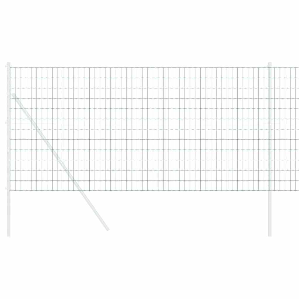 Euro ograda Zelena 1,2 x 25 m Željezo prekriveno PVC-om