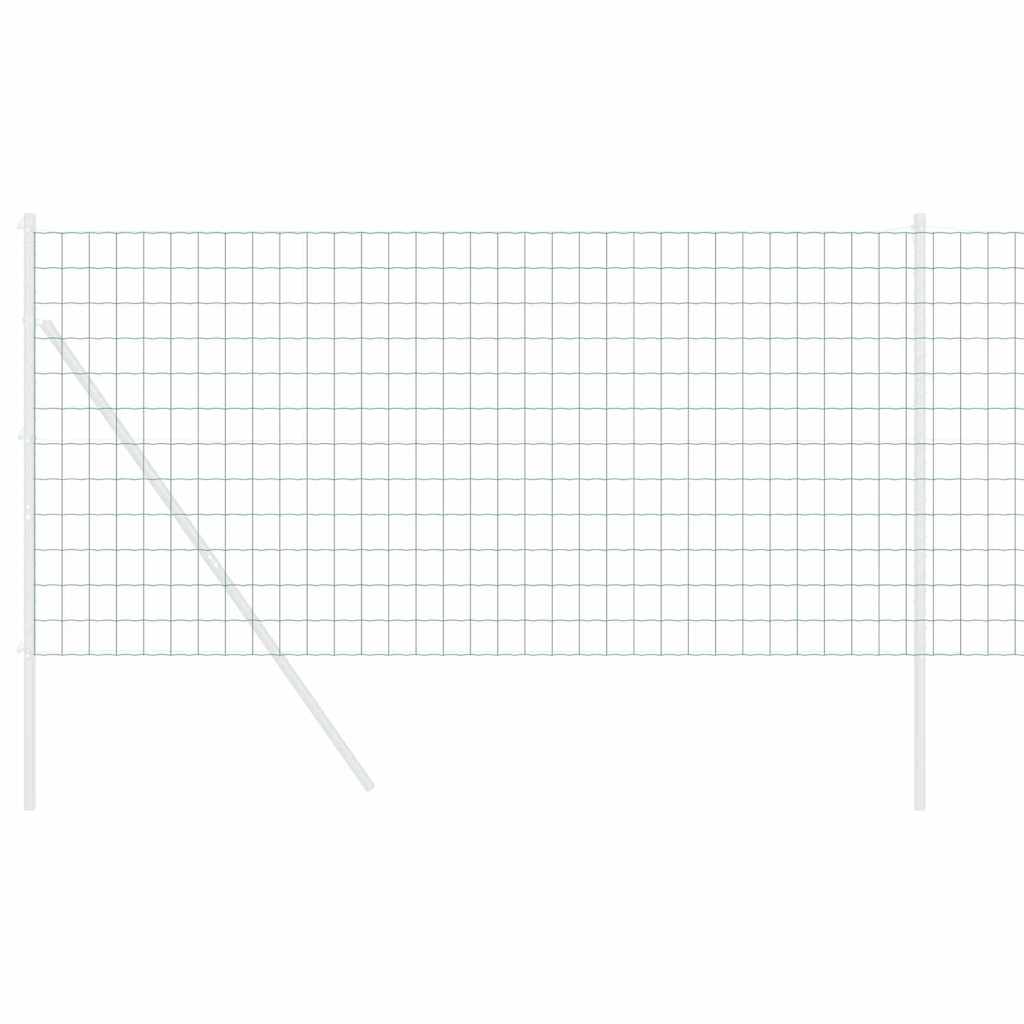 Euro ograda Zelena 1,2 x 25 m Željezo prekriveno PVC-om