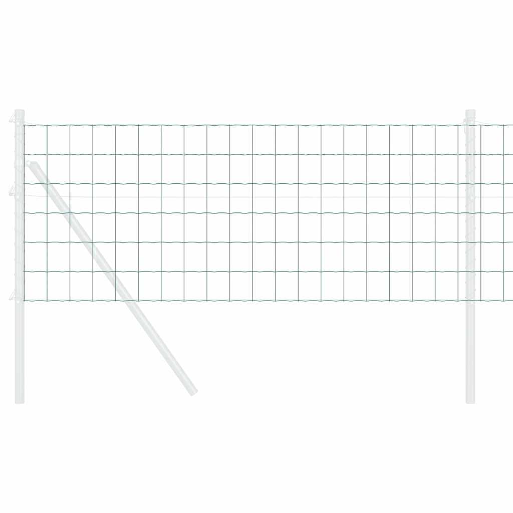 Euro ograda Zelena 0,4 x 50 m Željezo prekriveno PVC-om