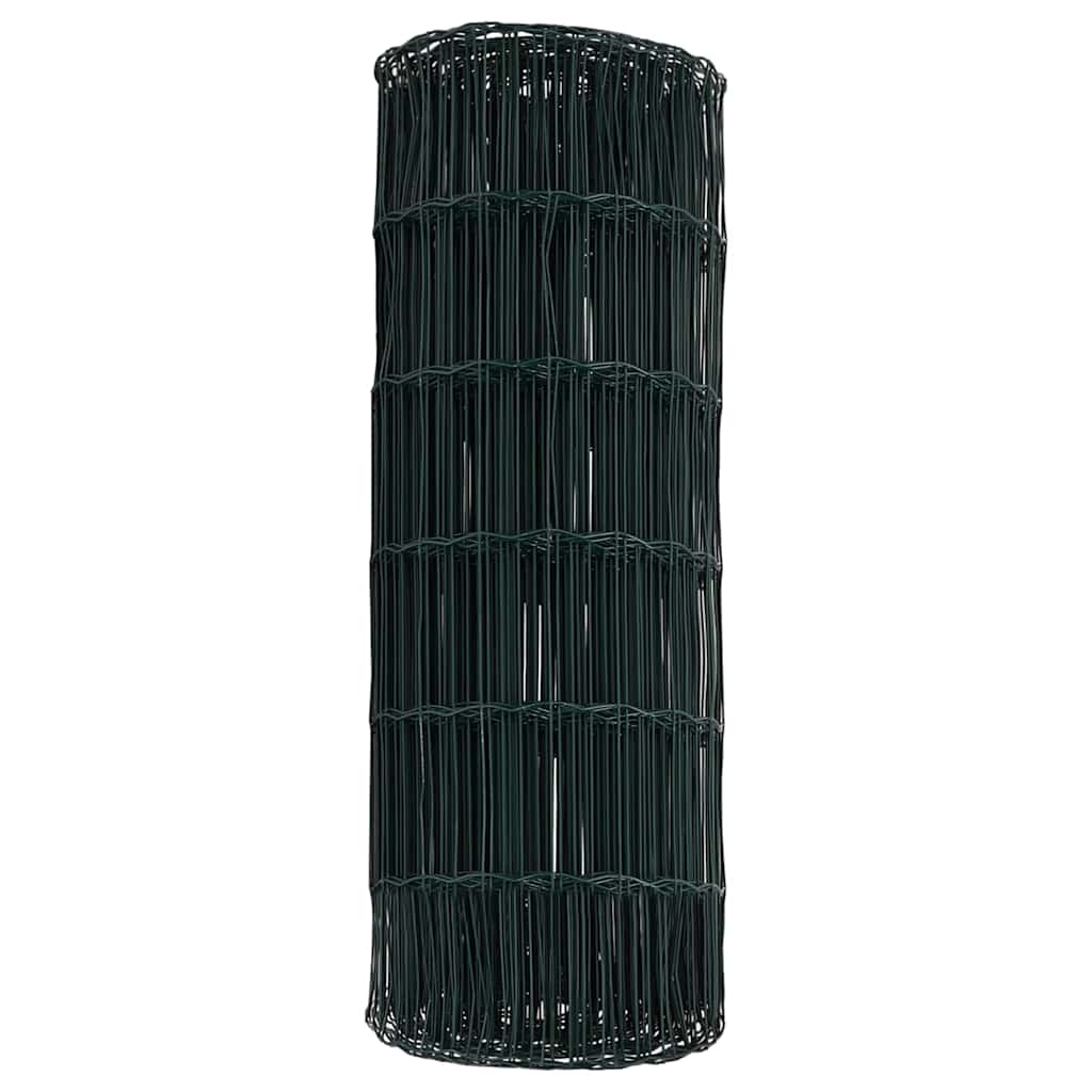 Euro ograda Zelena 0,6 x 50 m Željezo prekriveno PVC-om