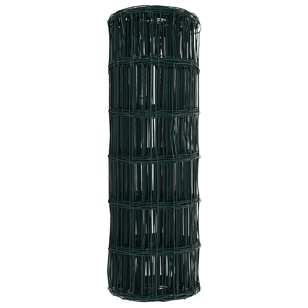 Euro ograda Zelena 0,4 x 50 m Željezo prekriveno PVC-om