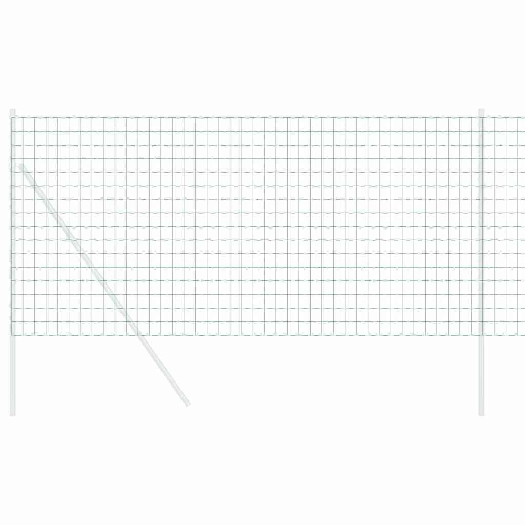 Euro ograda Zelena 0,6 x 10 m Željezo prekriveno PVC-om