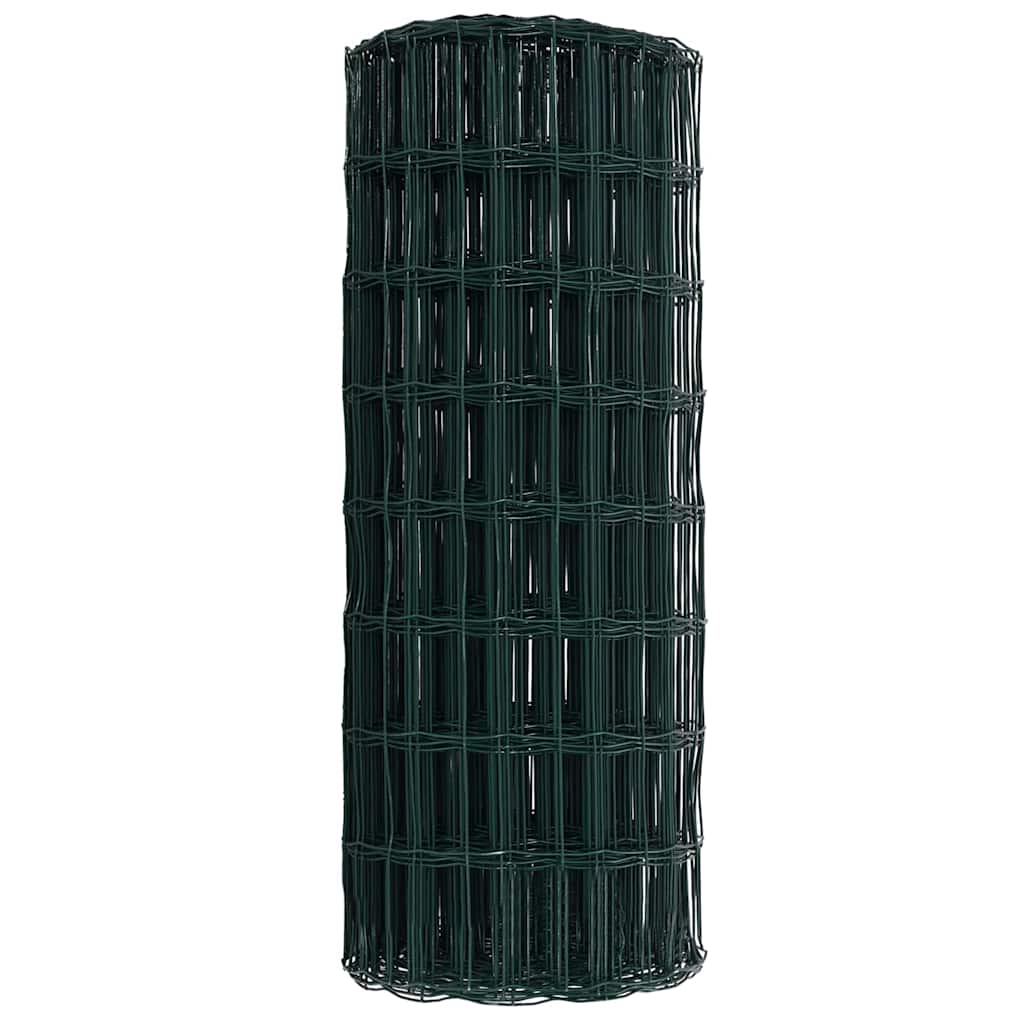 Euro ograda Zelena 0,4 x 50 m Željezo prekriveno PVC-om