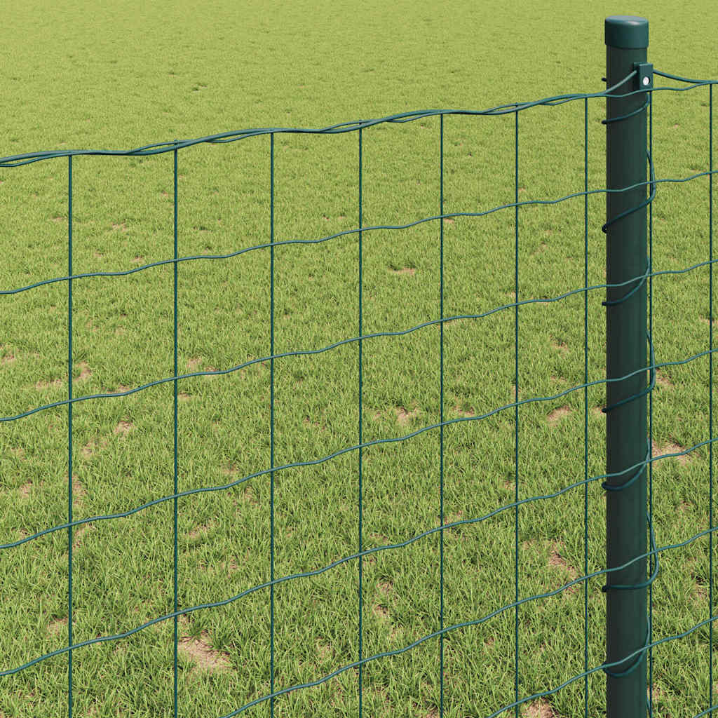Euro ograda Zelena 0,6 x 50 m Željezo prekriveno PVC-om