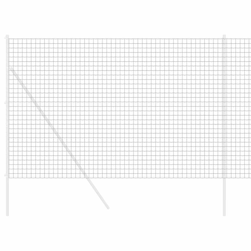 Euro ograda Siva 1,5 x 10 m Željezo prekriveno PVC-om