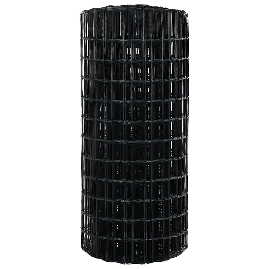 Euro ograda Siva 0,6 x 50 m Željezo prekriveno PVC-om