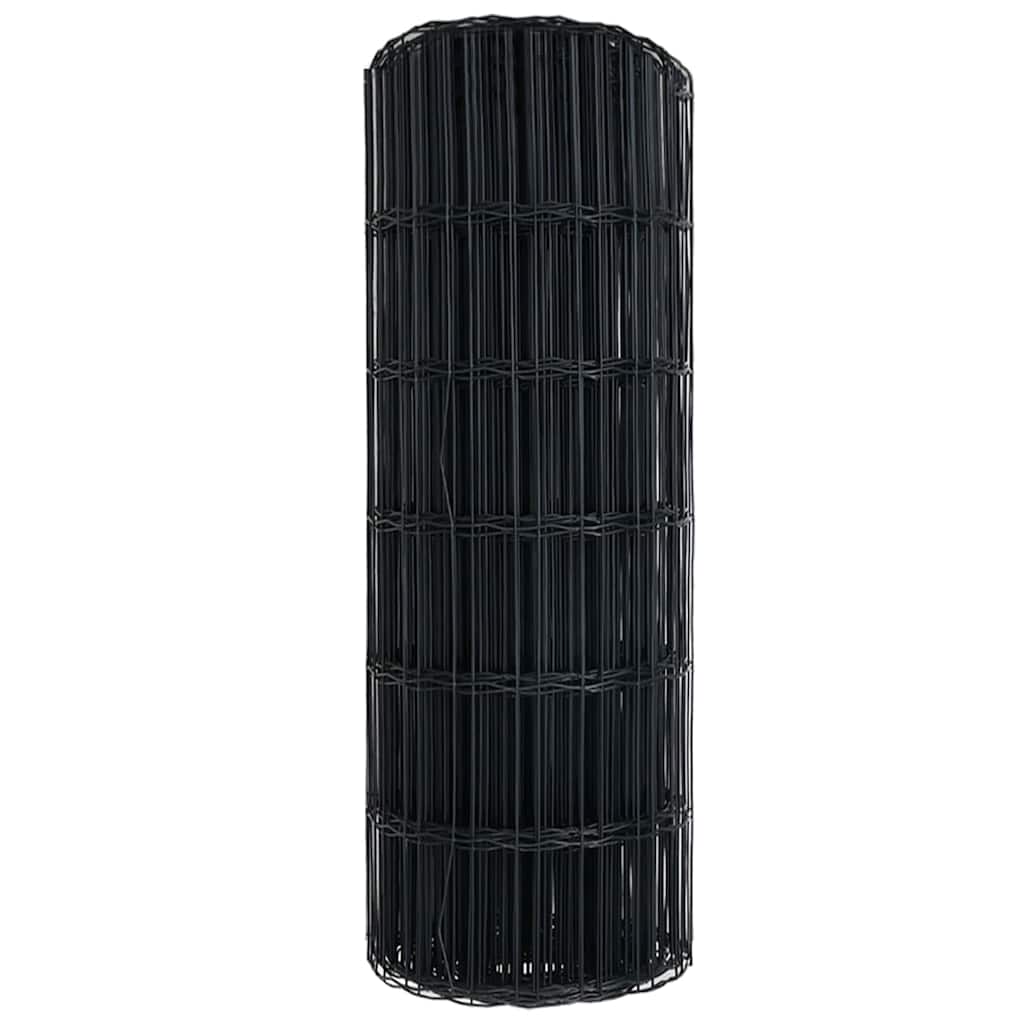Euro ograda Siva 0,6 x 50 m Željezo prekriveno PVC-om