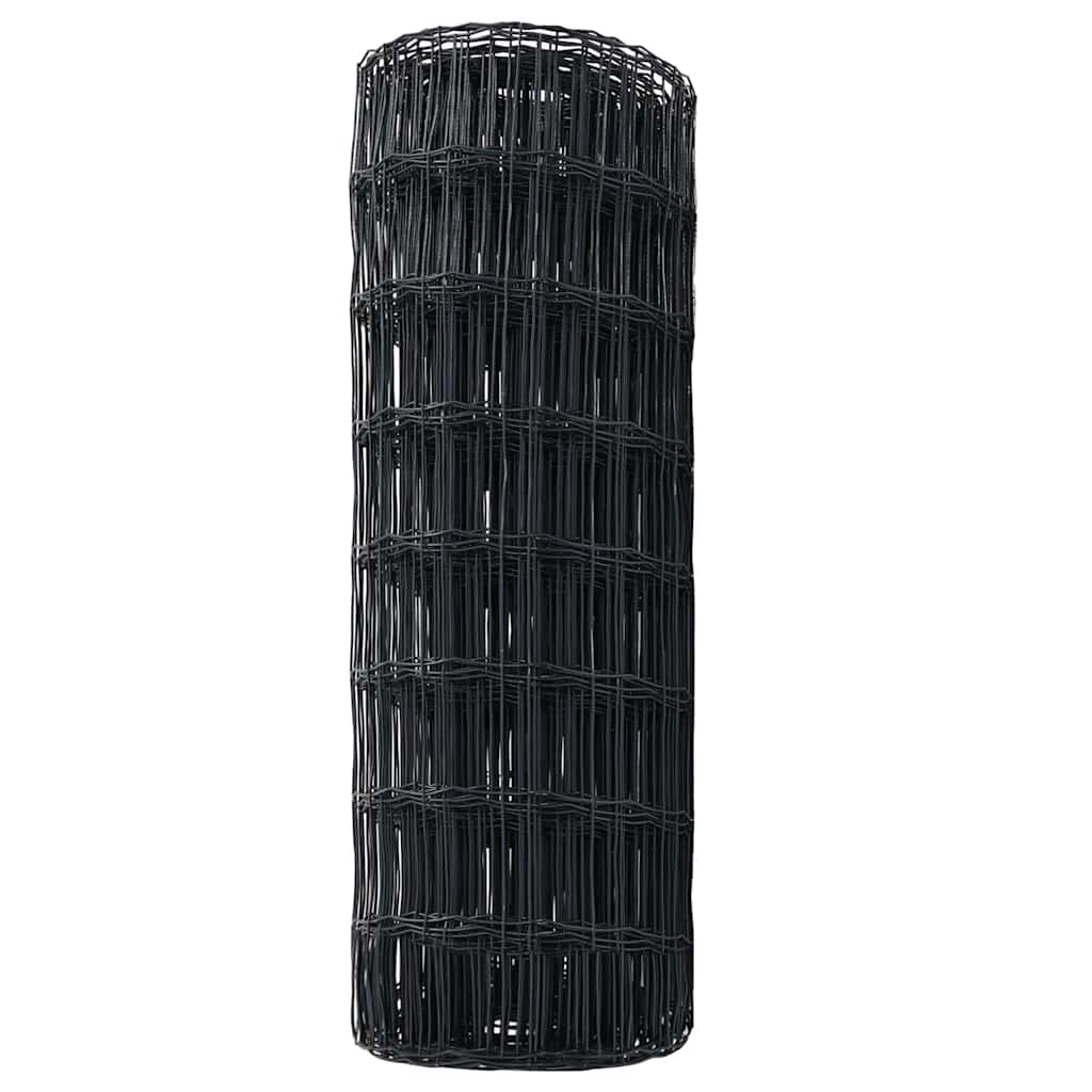 Euro ograda Siva 0.6 x 25 m Željezo prekriveno PVC-om