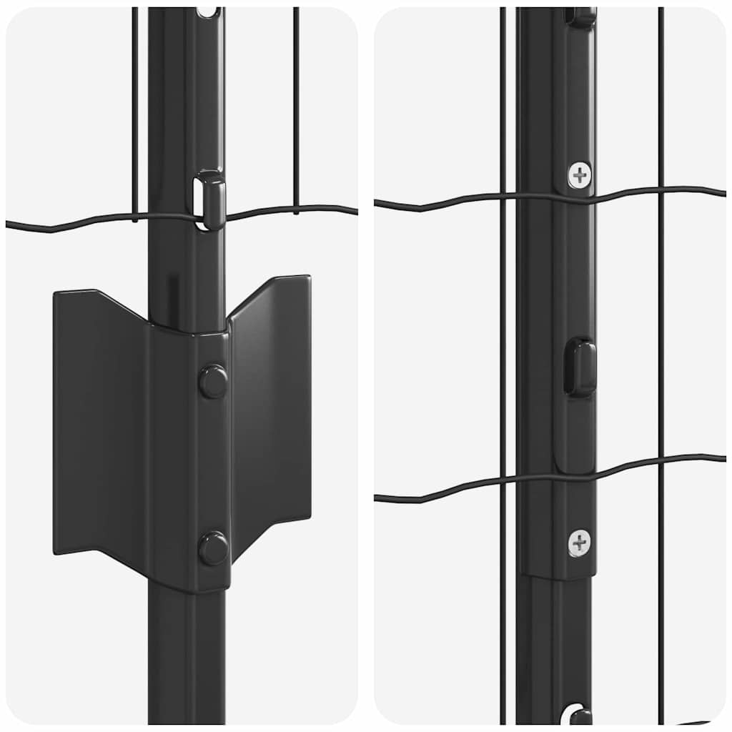 Zavarena žičana ograda 25 x 1 m (Š x V) Čelik premazan PVC-om