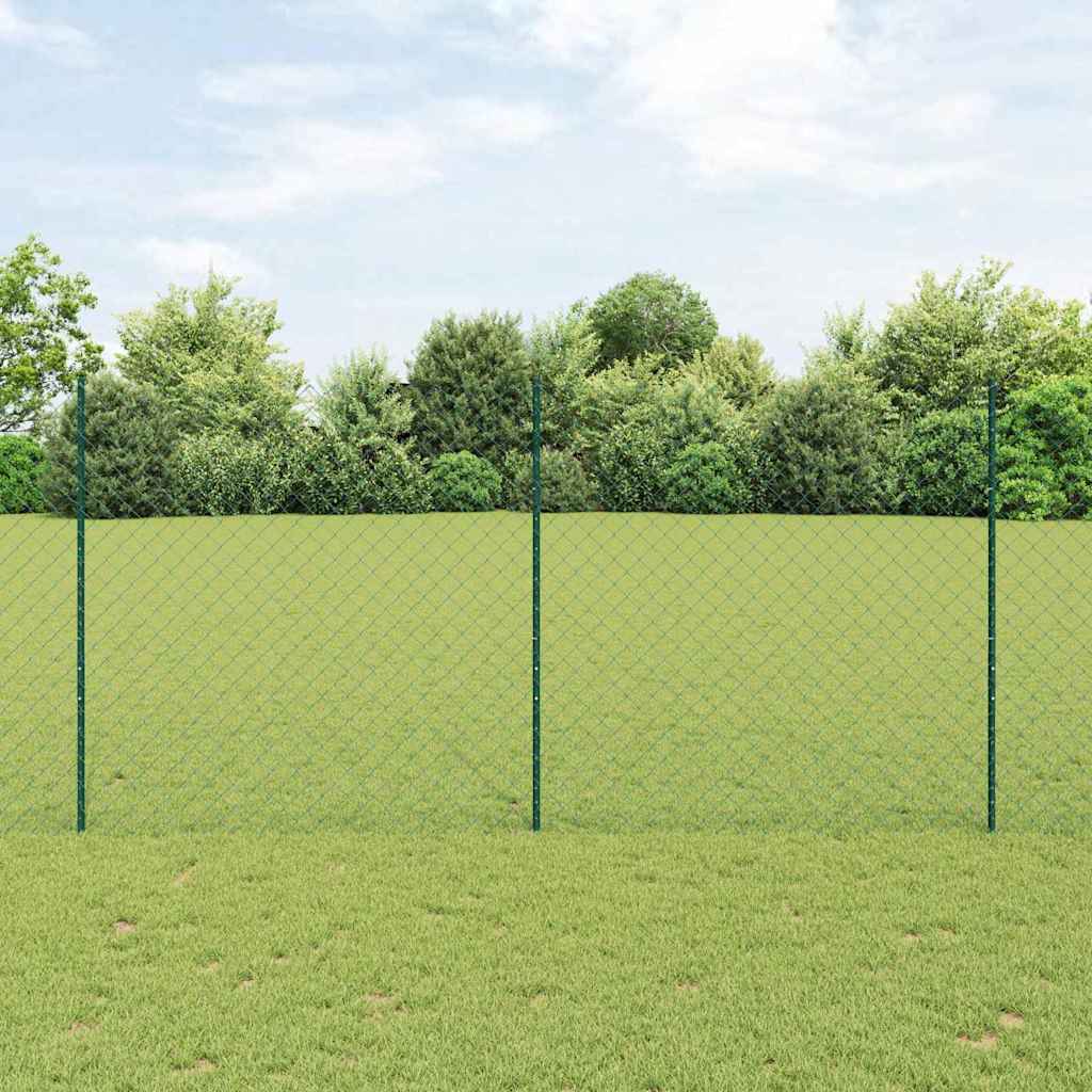 Ograda od lančanih veza s postom 25 x 1,5 m (Š x V)