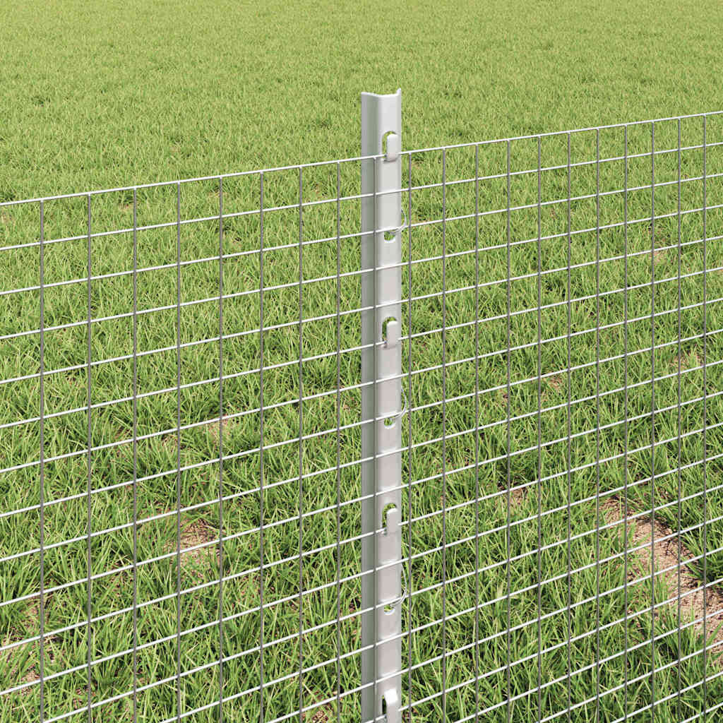 Zatvorena žičana ograda s postovima 10 x 0,4 m Pocinčani čelik