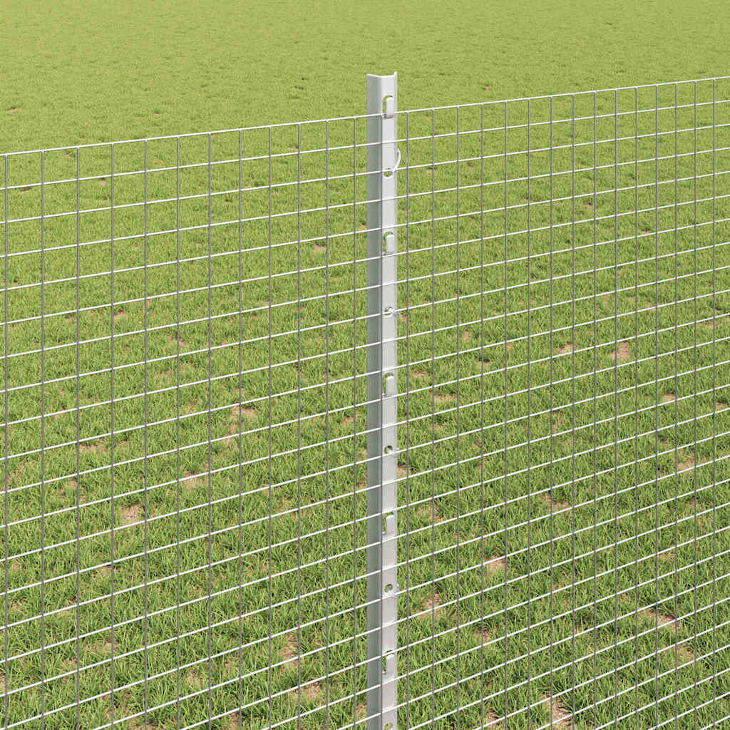 Zatvorena žičana ograda s postovima 10 x 1,4 m Pocinčani čelik