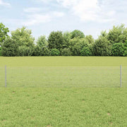 Zatvorena žičana ograda s postovima 50 x 0,4 m Pocinčani čelik