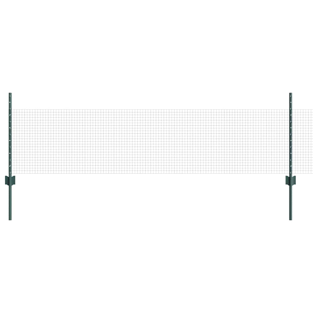 Zavarena žičana ograda s postom 25 x 0,5 m (Š x V)