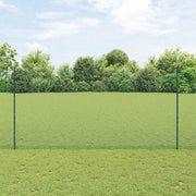 Zavarena žičana ograda s postom 25 x 1,5 m Zelena Mreža