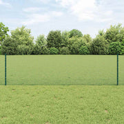Zatvorena žičana ograda s postovima 50 x 0,6 m Zelena Mreža