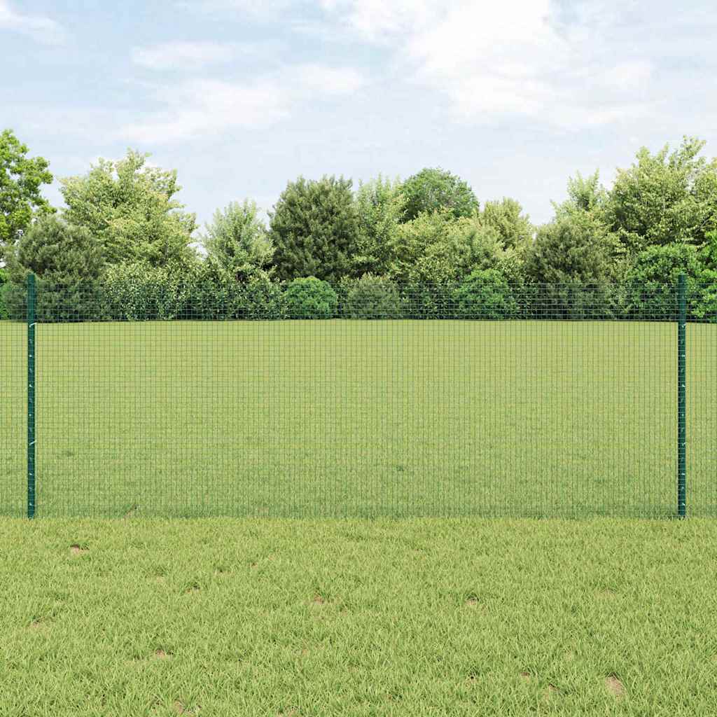 Zavarena žičana ograda s postom 50 x 0,8 m Zelena Mreža