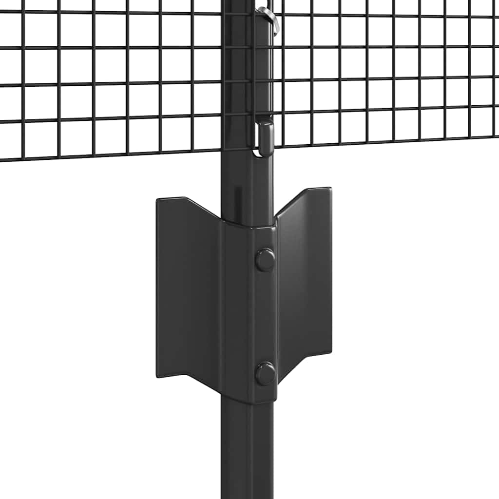 Zavarena žičana ograda s postom 25 x 0,5 m (Š x V)