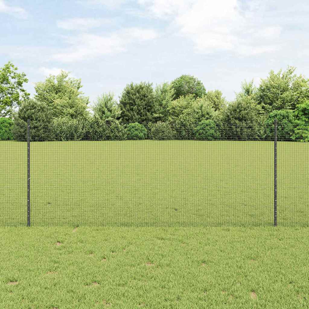 Zavarena žičana ograda s postom 25 x 1 m (Š x V)