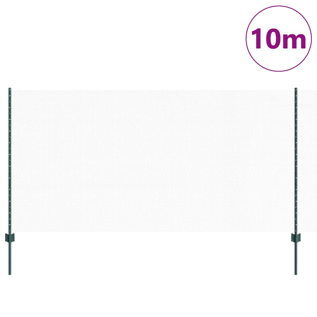 Heksagonalna ograda s stubom 10 x 1,2 m Čelik premazan PVC-om