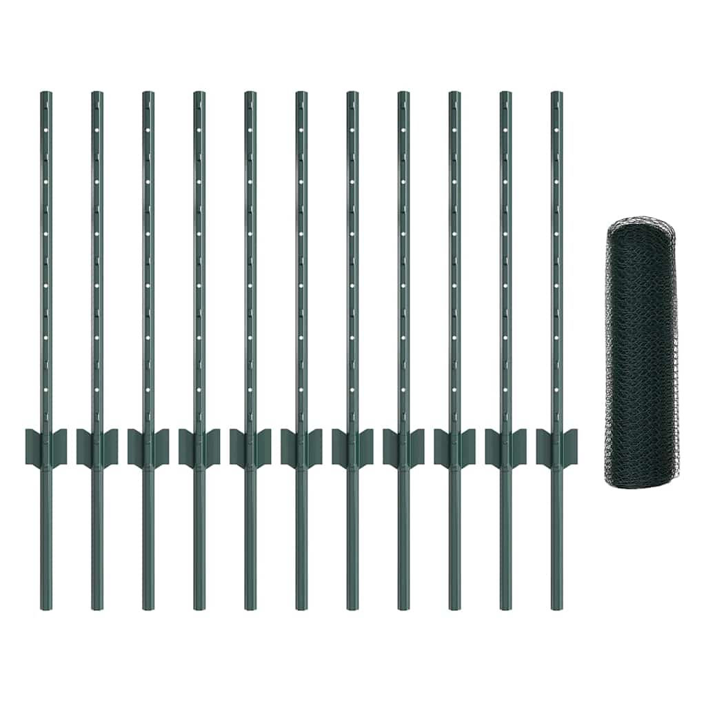 Zavarena žičana ograda 25 x 0,5 m (Š x V) Čelik premazan PVC-om