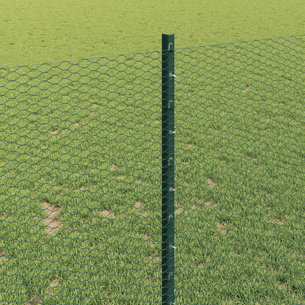 Zavarena žičana ograda 100 x 1 m (Š x V) Čelik premazan PVC-om