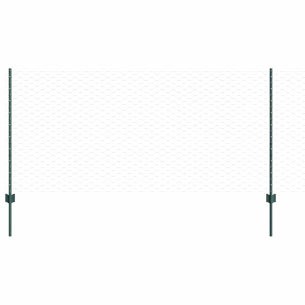 Zavarena žičana ograda 100 x 1 m (Š x V) Čelik premazan PVC-om