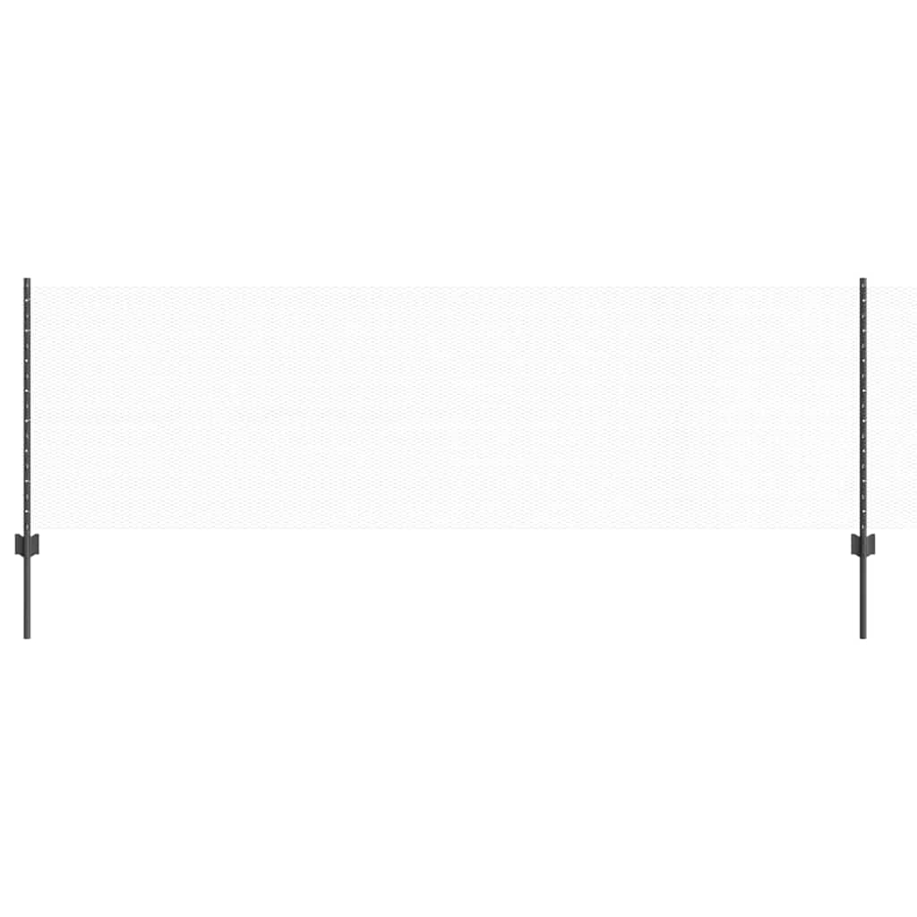 Heksagonalna ograda s stubom 10 x 0,8 m Čelik premazan PVC-om