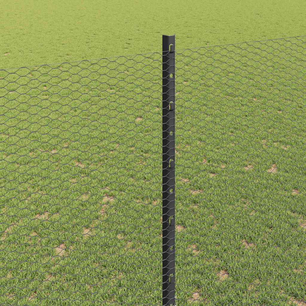 Zavarena žičana ograda 10 x 1,5 m (Š x V) Čelik premazan PVC-om