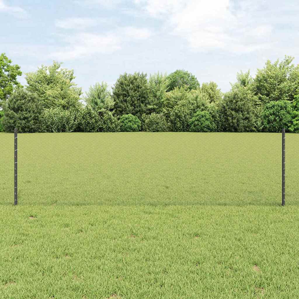 Zavarena žičana ograda 50 x 0,6 m (Š x V) Čelik premazan PVC-om