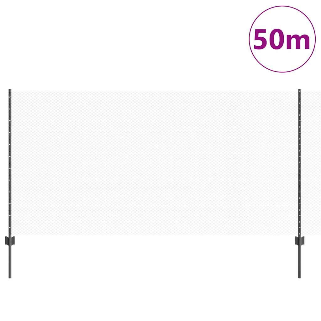 Heksagonalna ograda s stubom 50 x 1,2 m Čelik premazan PVC-om