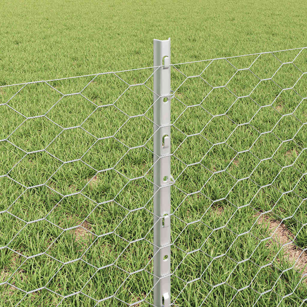 Zavarena žičana ograda 25 x 0,4 m (Š x V) Vruće pocinčani čelik