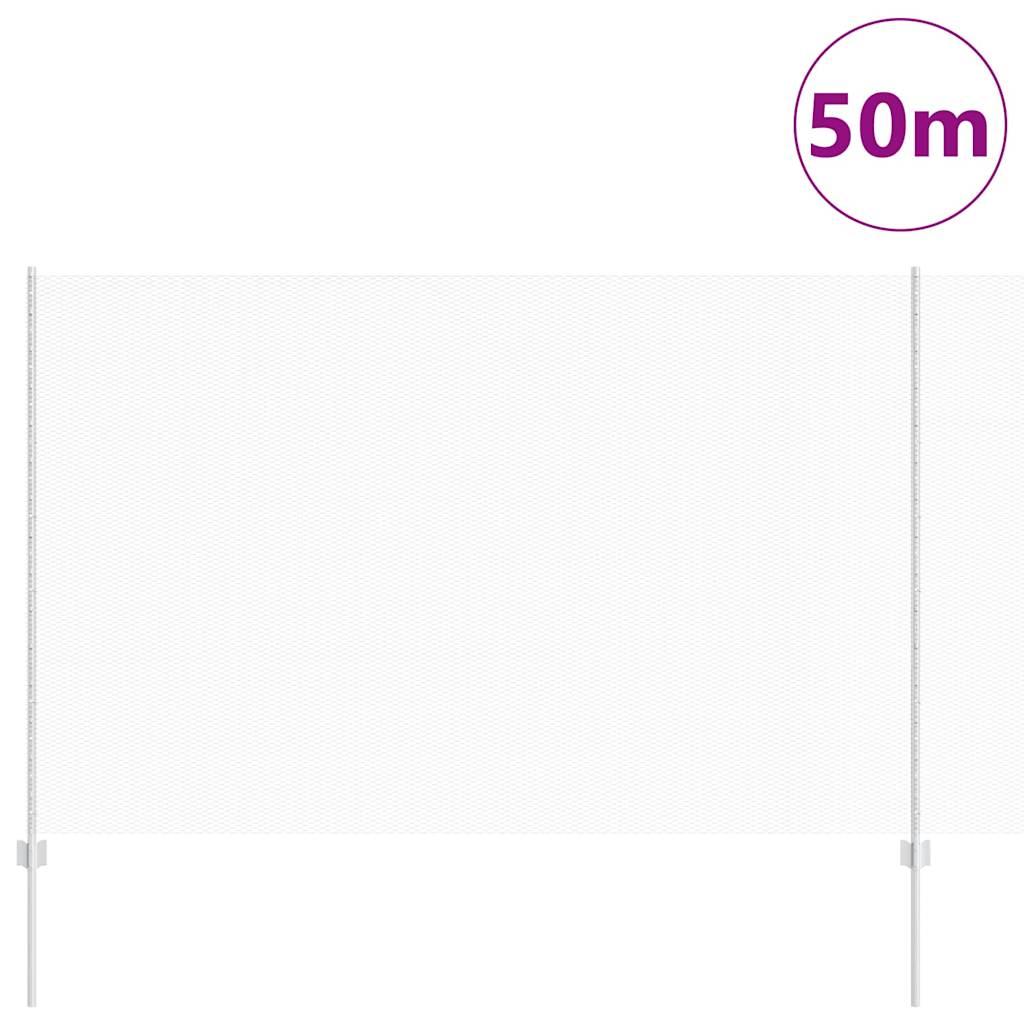 Zavarena žičana ograda 50 x 1,6 m (Š x V) Vruće pocinčani čelik