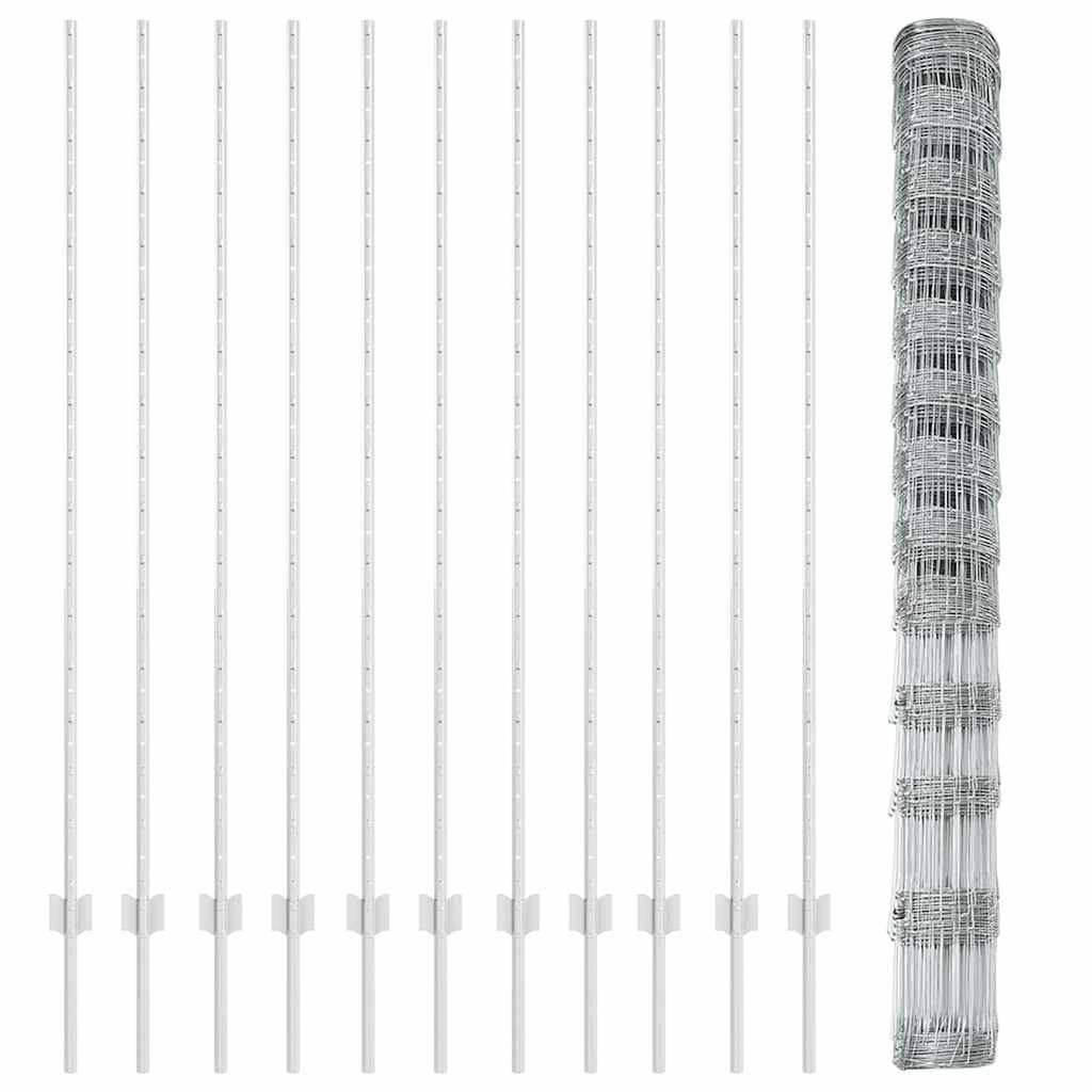 Divlja Ograde s Stupovima 25 x 1,5 m (Š x V)