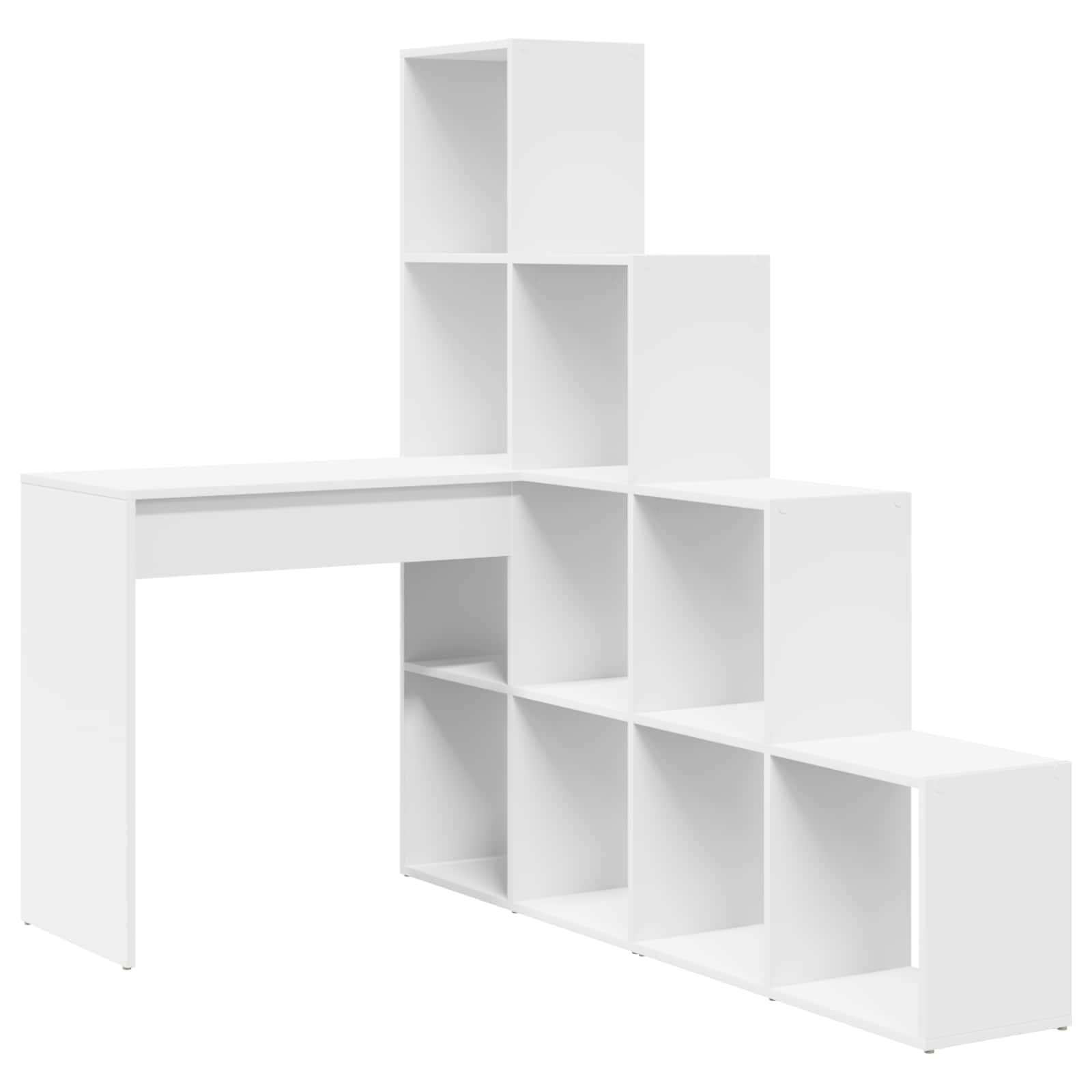 Kutni stol Bijelo 101,5 x 149,5 x 149,5 cm Konstruirano drvo