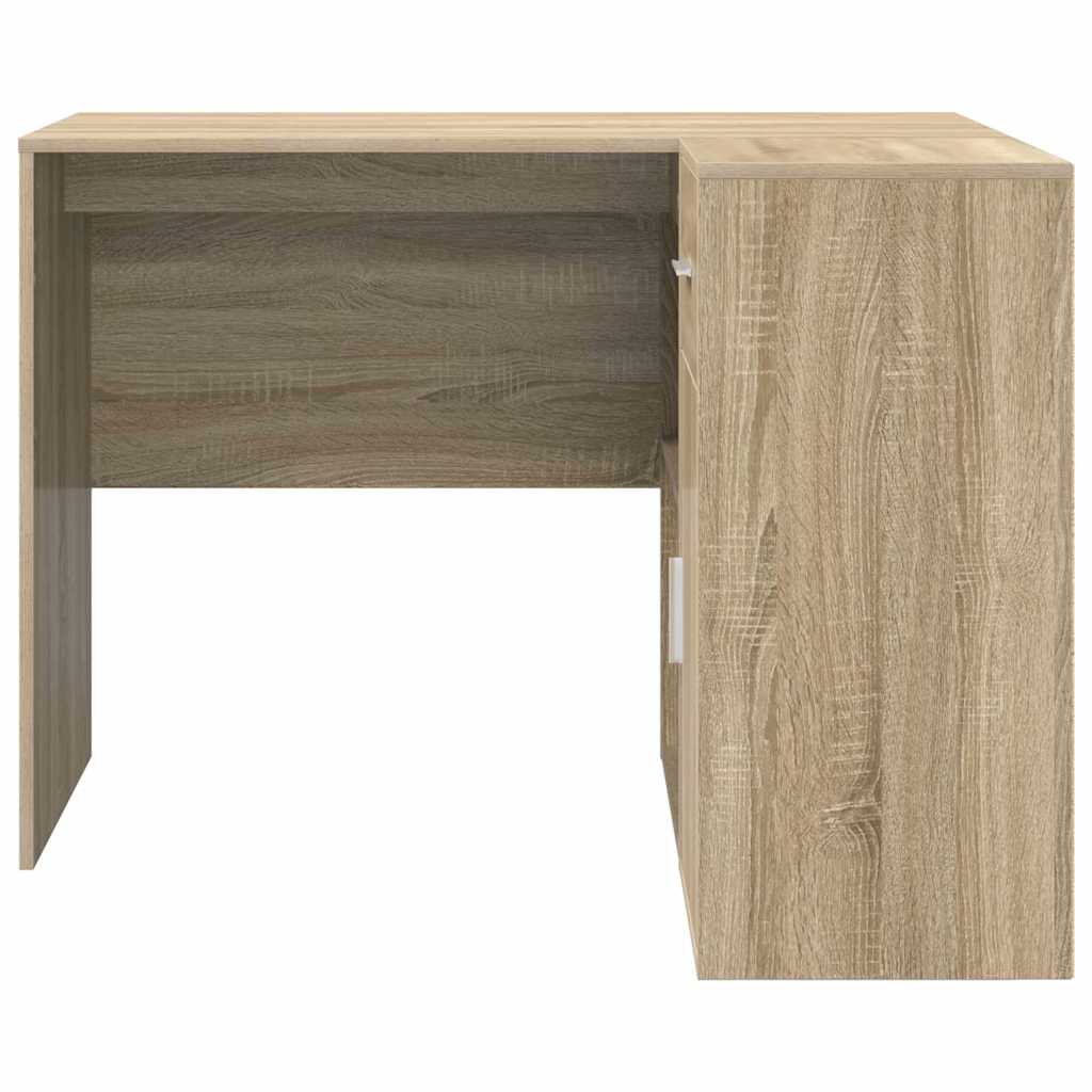 Kutni stol s ladicama Sonoma hrast 102 x 88 x 75 cm