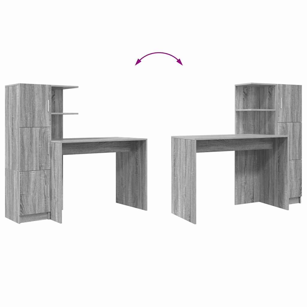 Stol 2 pcs Siva Sonoma