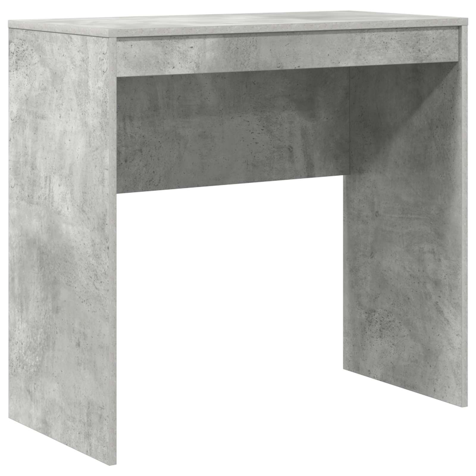 Stol s ladicama s policom s pohranom 2 pcs Betonski sivi