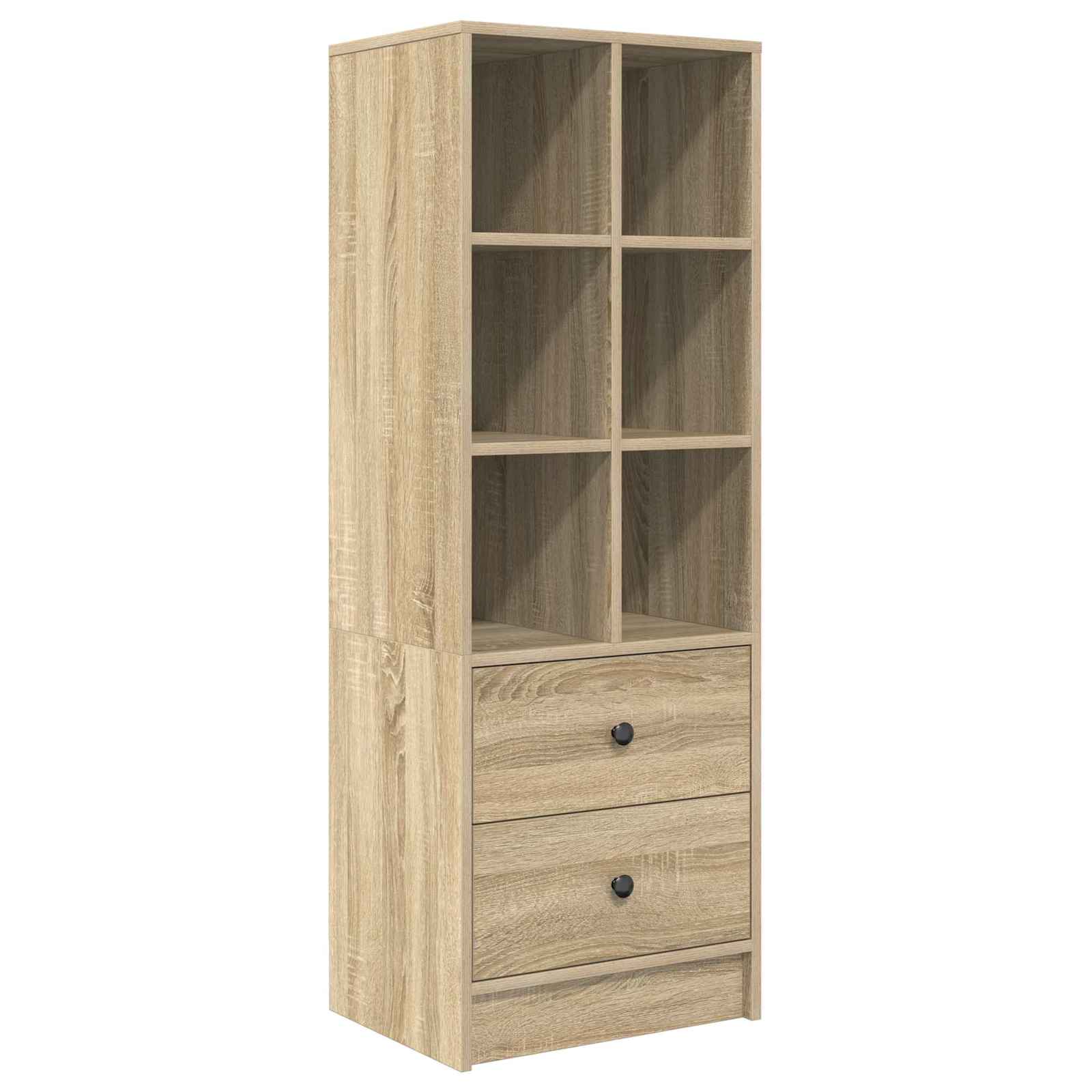 Stol s ladicama 2 pcs Sonoma hrast