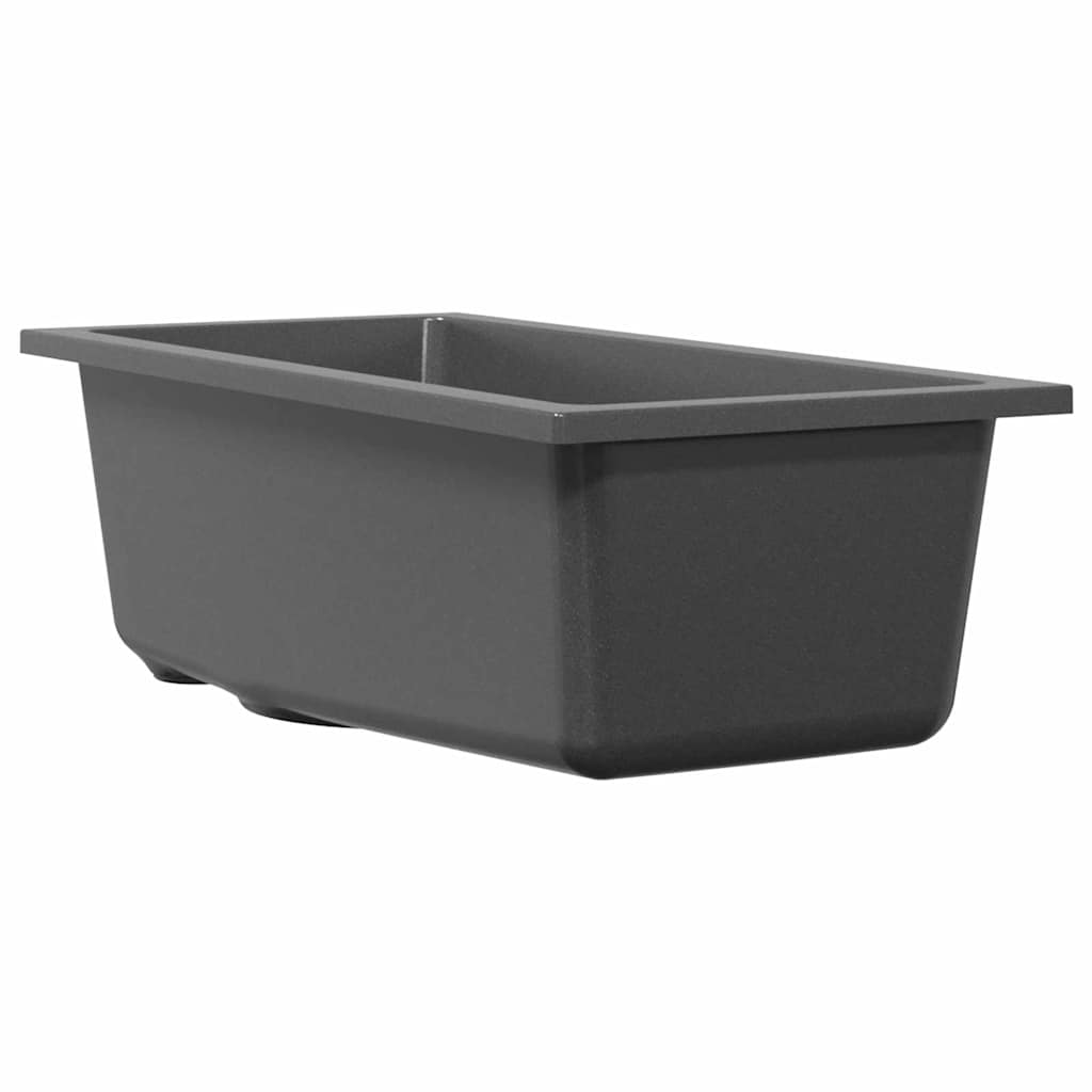 Kuhinjski umivaonik Siva 21 x 44 x 14 cm Granit