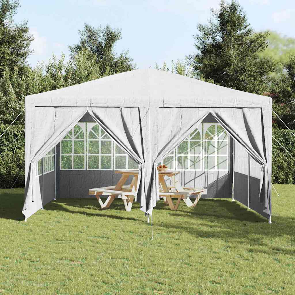 Šator za zabave Bijelo 400 x 400 x 266 cm Polietilen