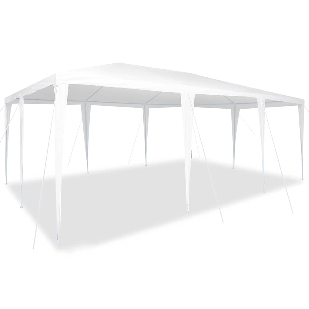 Šator za zabave Bijelo 600 x 400 x 266 cm Polietilen i čelik