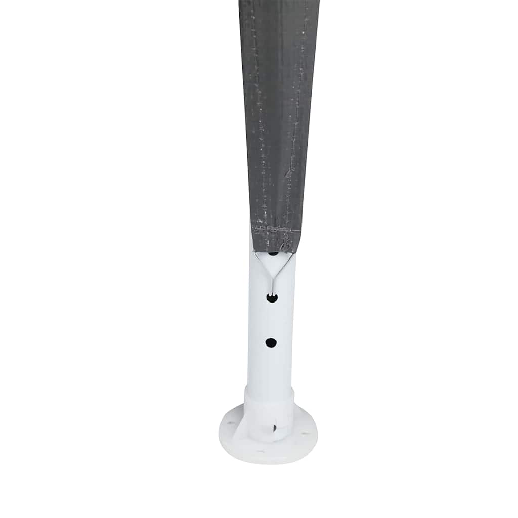 Šator za zabave Antracit 800 x 400 x 266 cm Polietilen i čelik