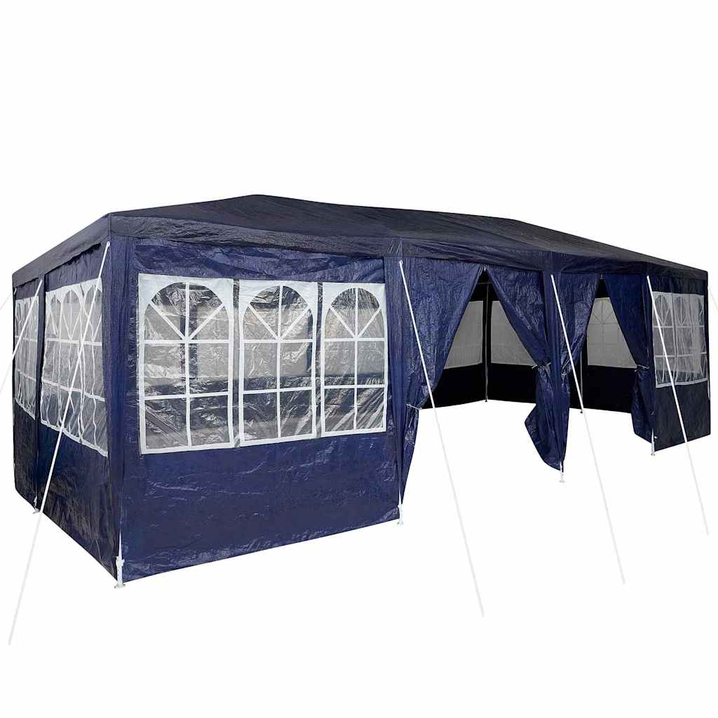 Šator za zabave Plava 800 x 400 x 266 cm Polietilen