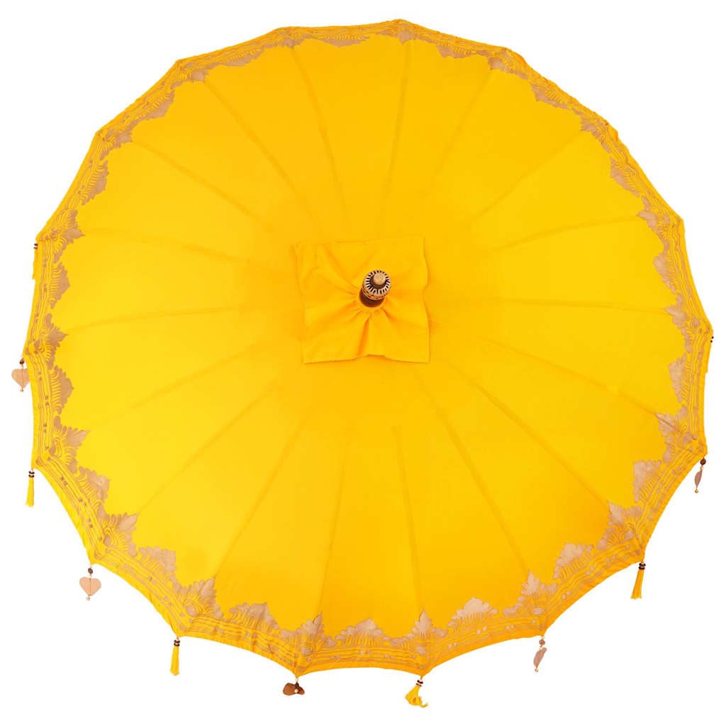 Balineški Parasol Žuta 215 x 215 x 260 cm