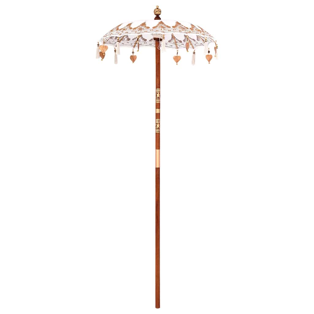 Balineški Parasol Krema 125 x 125 x 260 cm