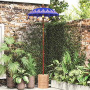 Balineški Parasol Plava 125 x 125 x 260 cm
